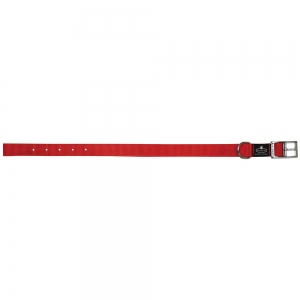 Prestige SINGLE LAYER NYLON COLLAR 1" x 18" Red (46cm) - Click for more info